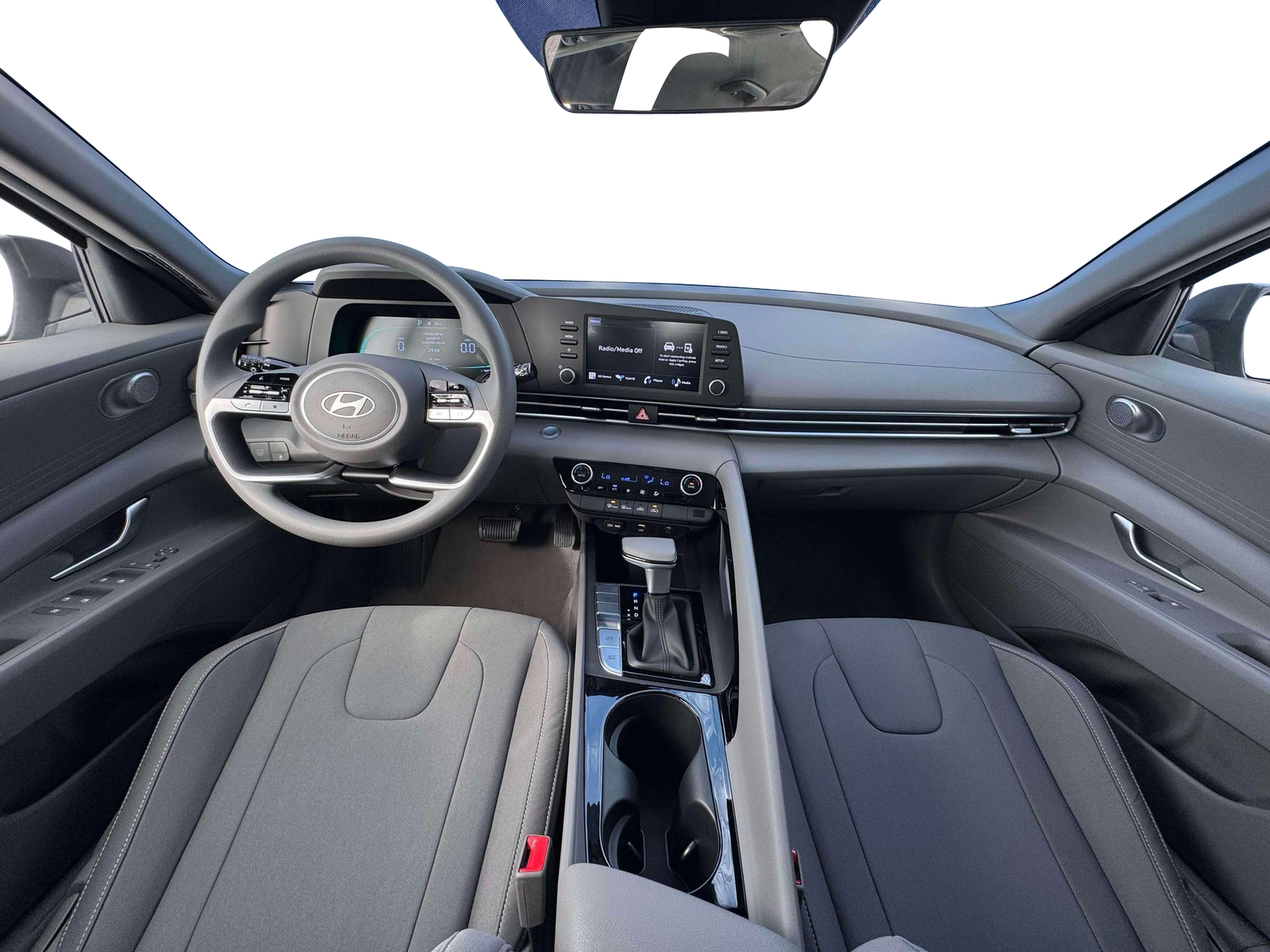 2026 Hyundai Elantra Hybrid Blue thumbnail 4